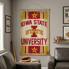 Iowa State University, Canvas Wall Tapestry, Large, 54x36