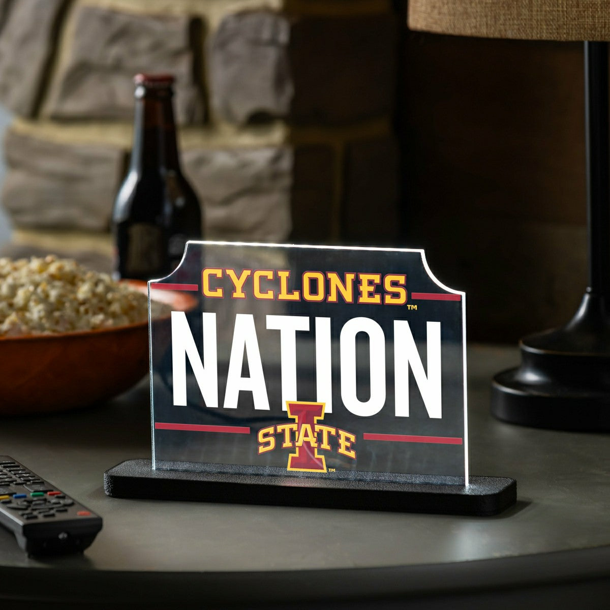 Iowa State University College Rectangle Desklite LED Decor