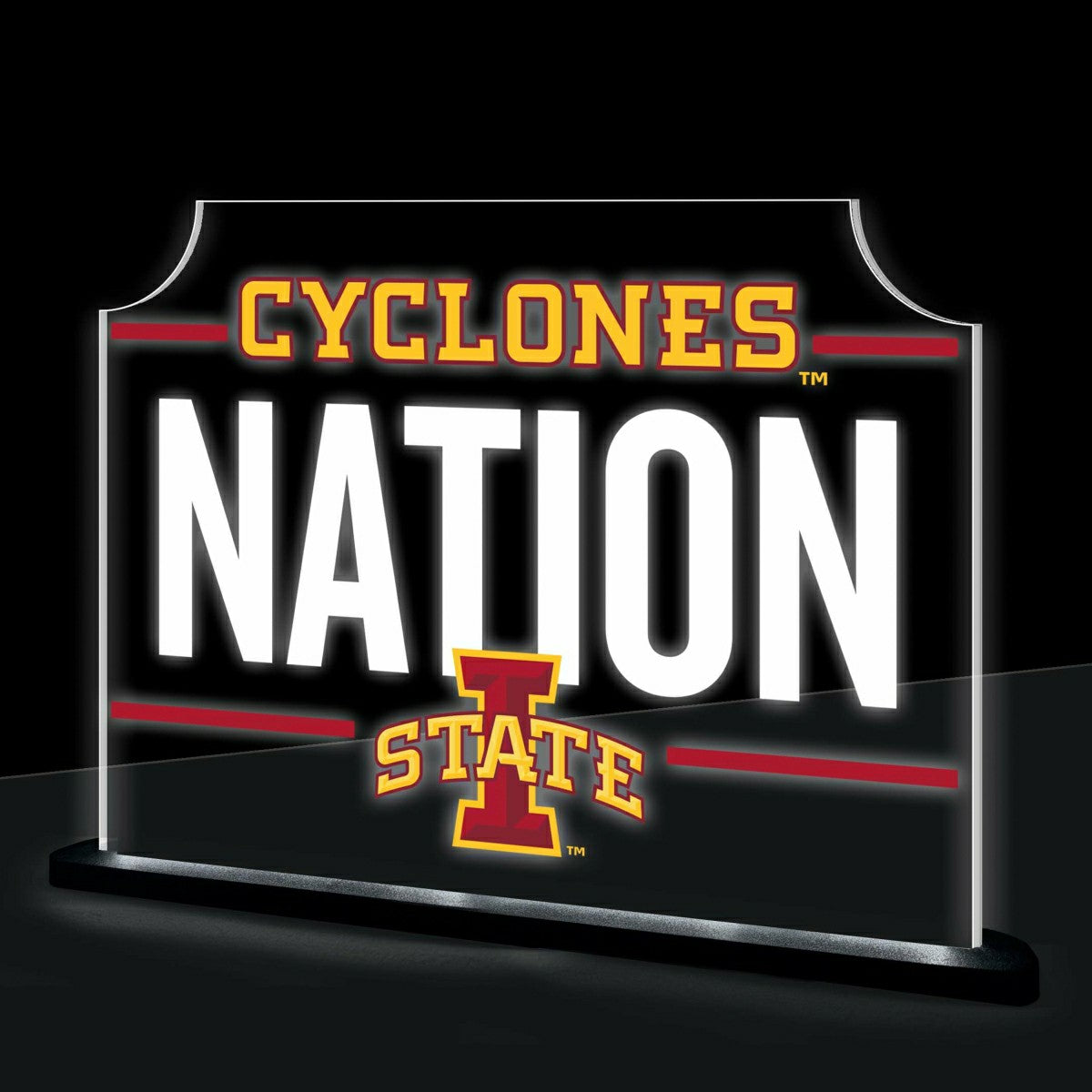 Iowa State University College Rectangle Desklite LED Decor