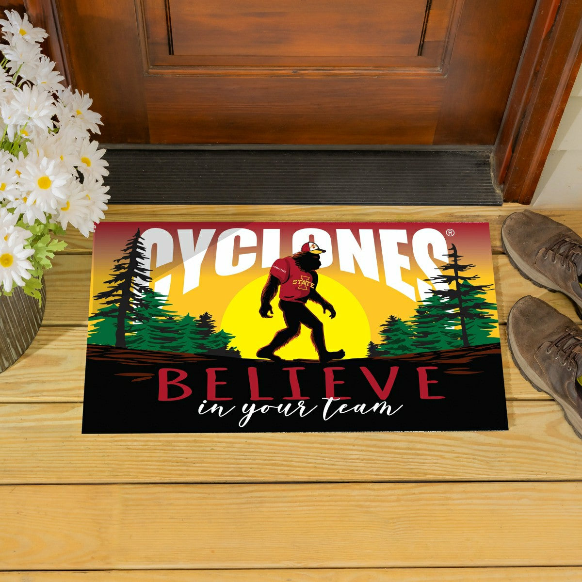 Iowa State University Bigfoot PVC Mat, 28"x16"