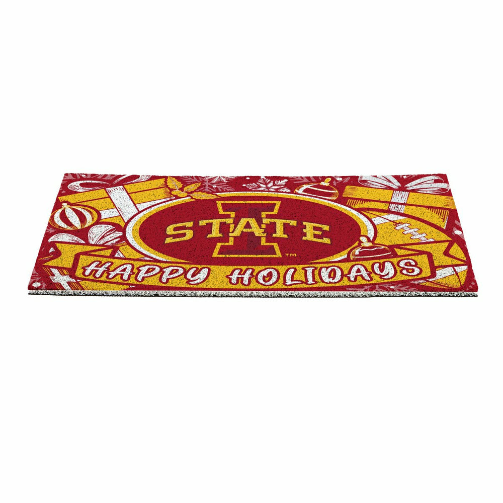 Iowa State University Holiday PVC Mat, 28"x16"