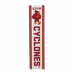 47" Double Sided Leaner, Iowa State University, Christmas