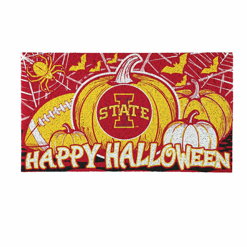 Iowa State University Halloween PVC Mat, 28"x16"