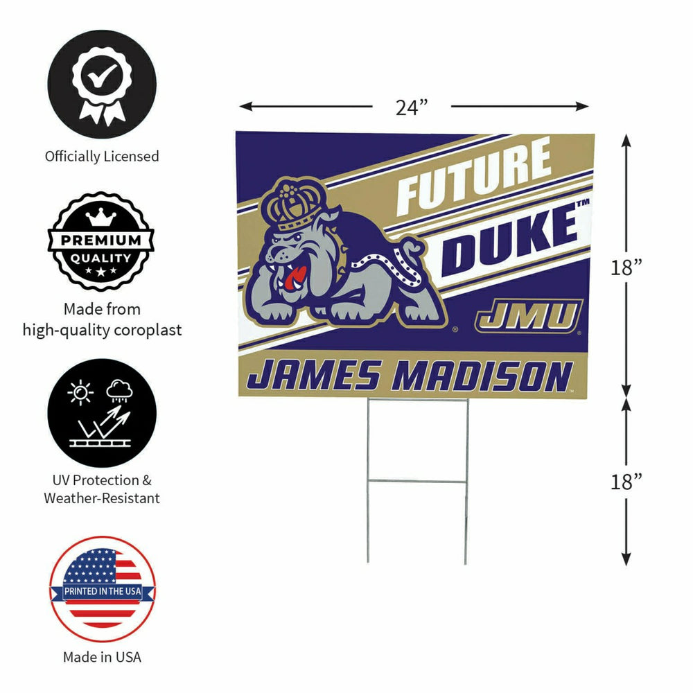 James Madison University Coroplast Yard Sign, Future Student