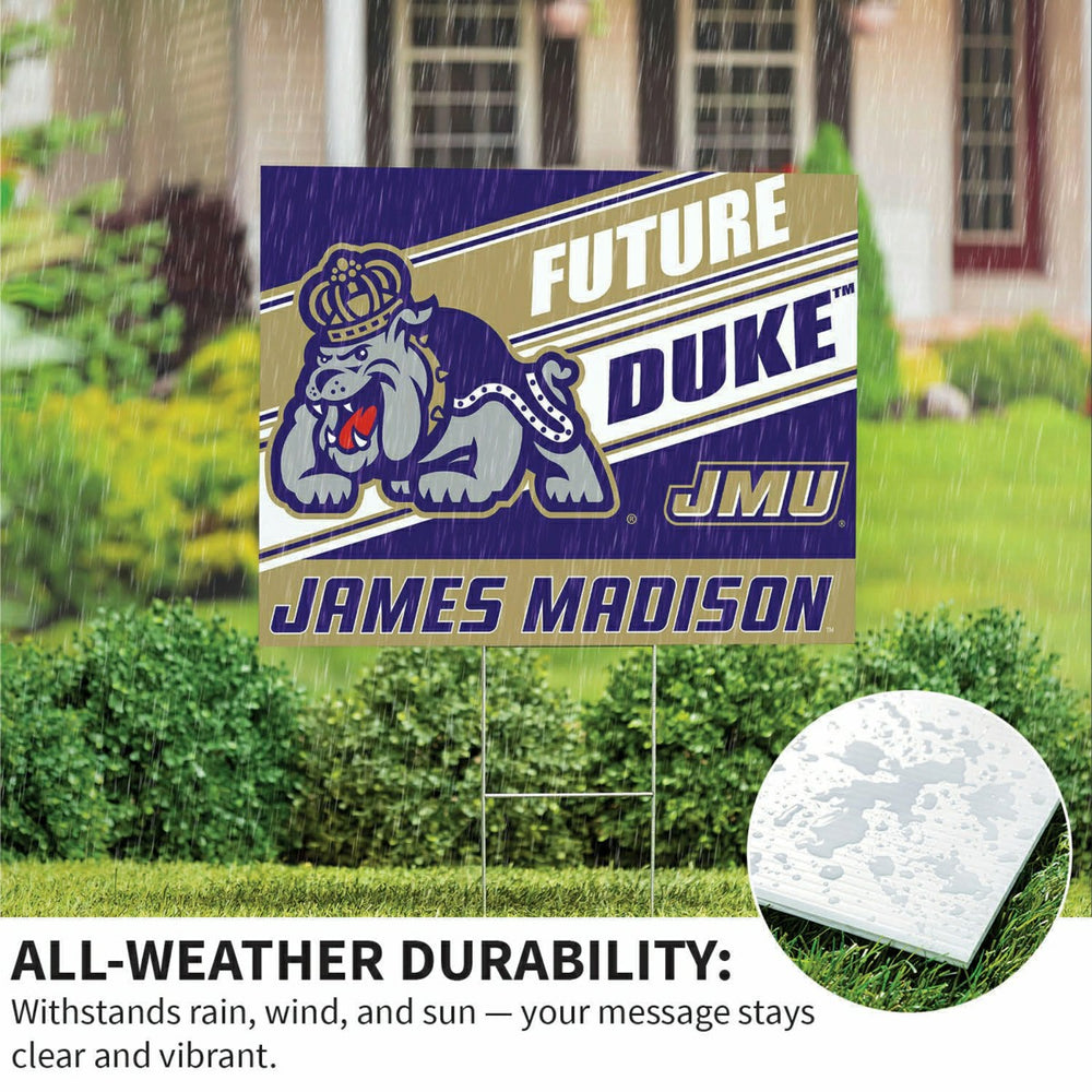James Madison University Coroplast Yard Sign, Future Student