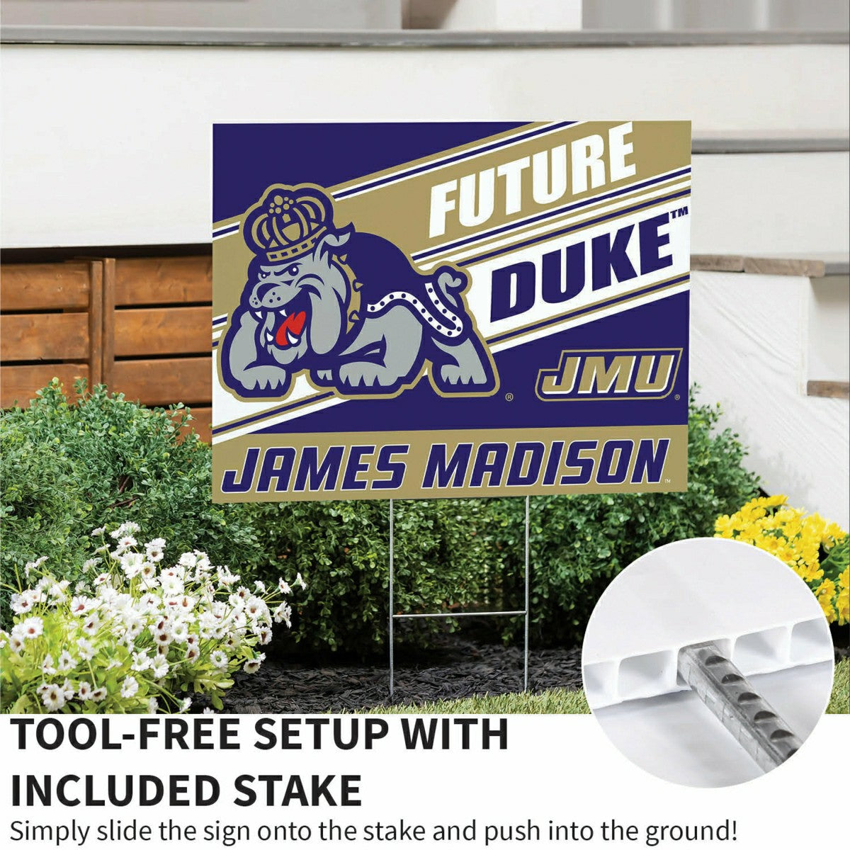 James Madison University Coroplast Yard Sign, Future Student