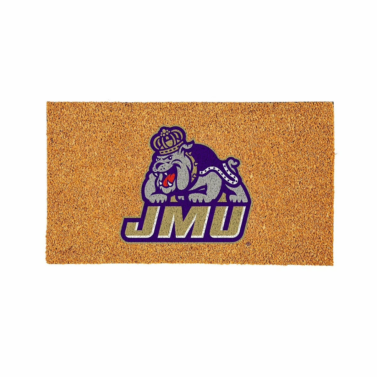 Coir Mat, 16"x28", James Madison University