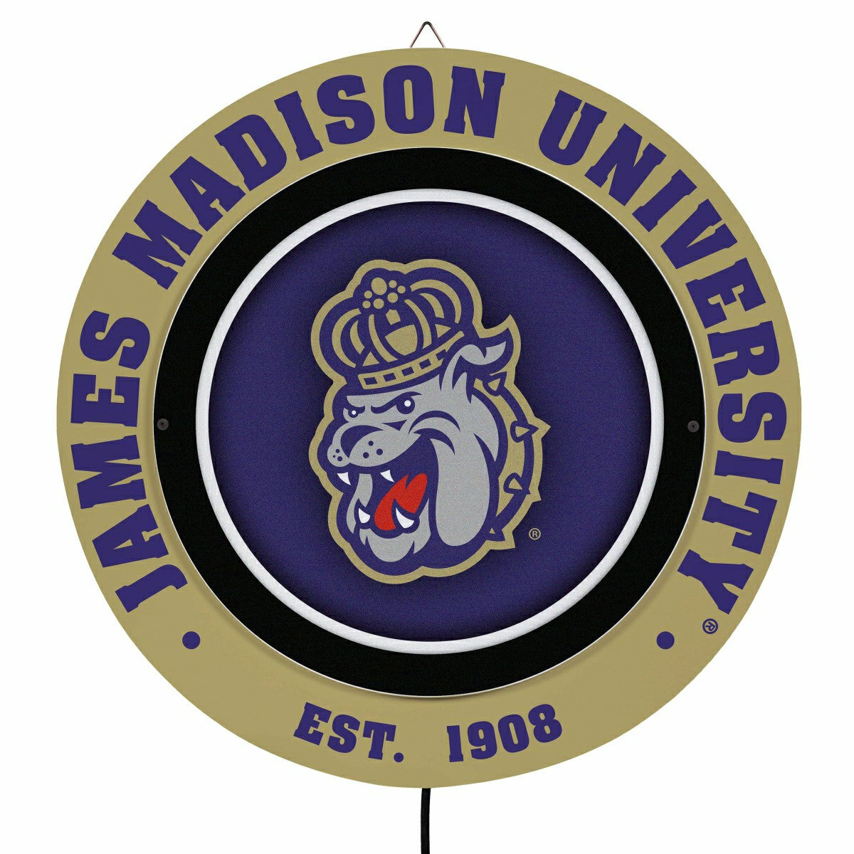 James Madison University, Metal Lite, Round