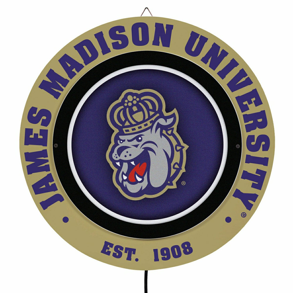 James Madison University, Metal Lite, Round