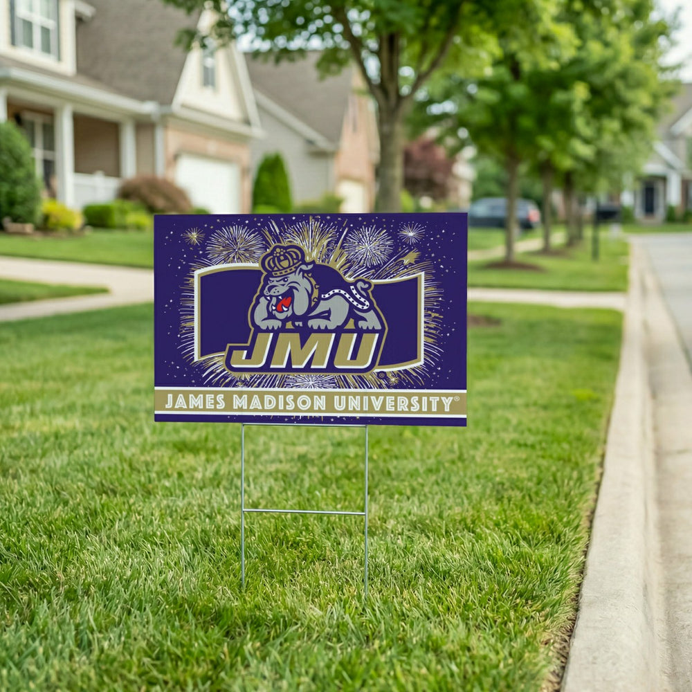 James Madison University Yard Sign, Patriotic