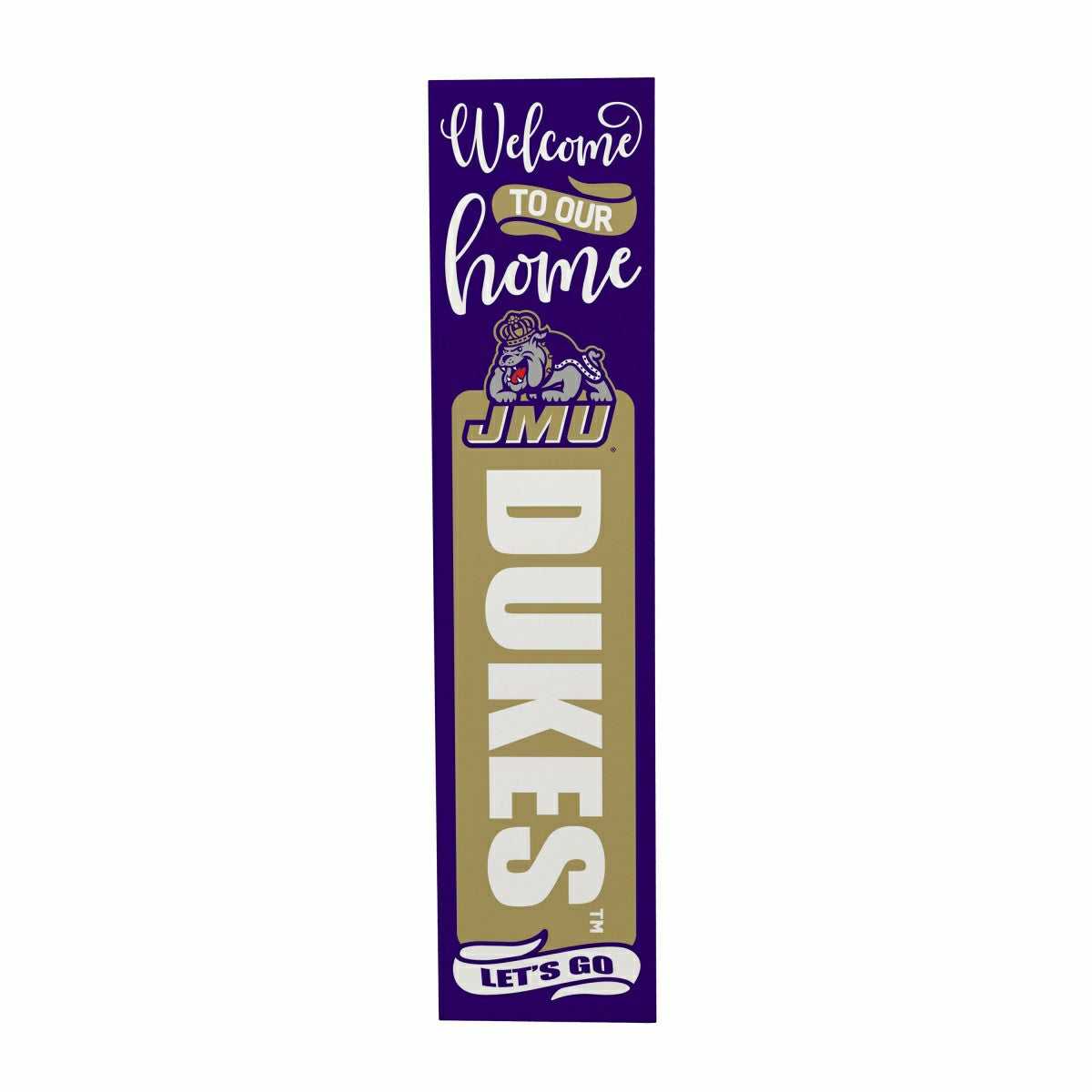 47" Double Sided Leaner, James Madison University, Halloween