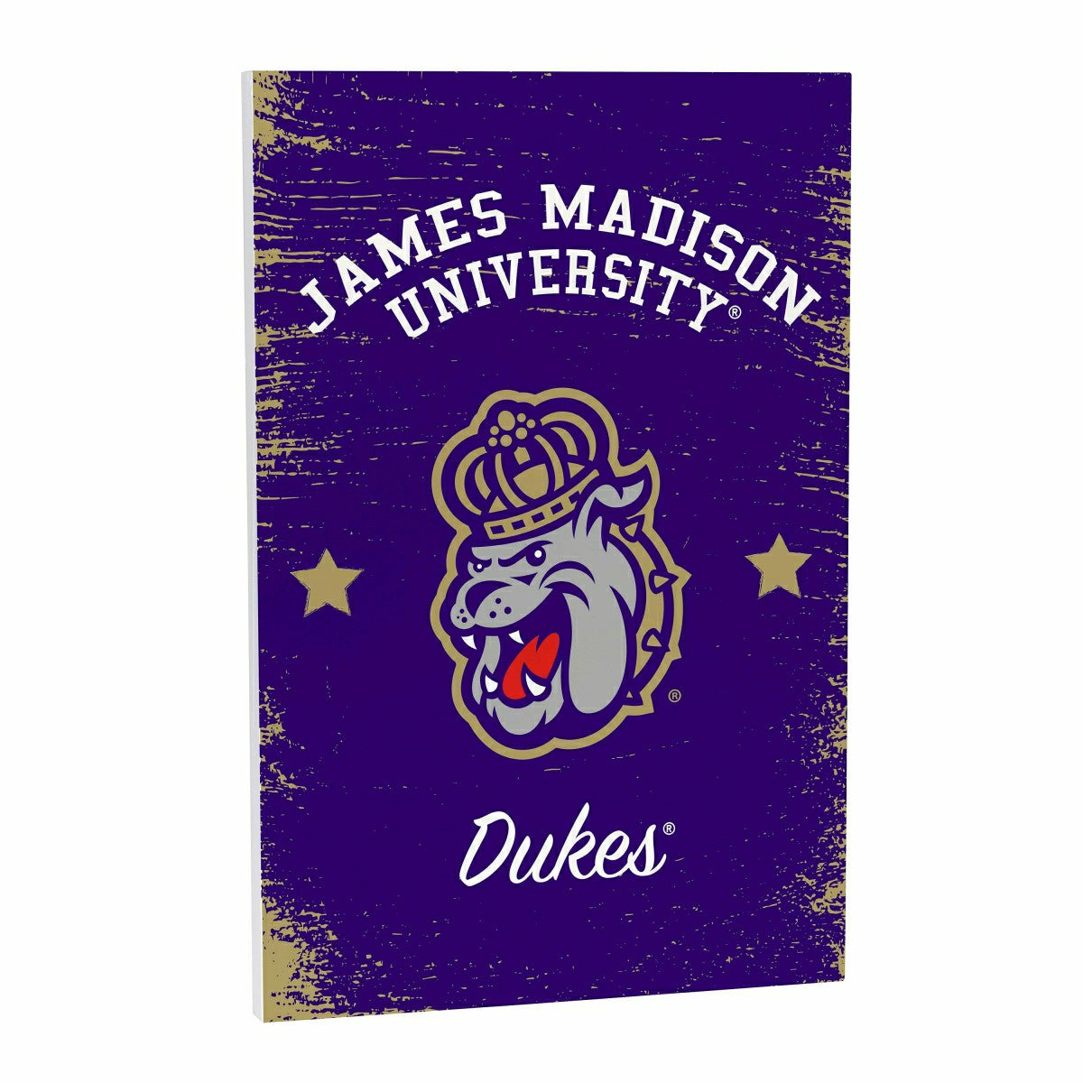 James Madison University Wood Wall Sign, 16x24