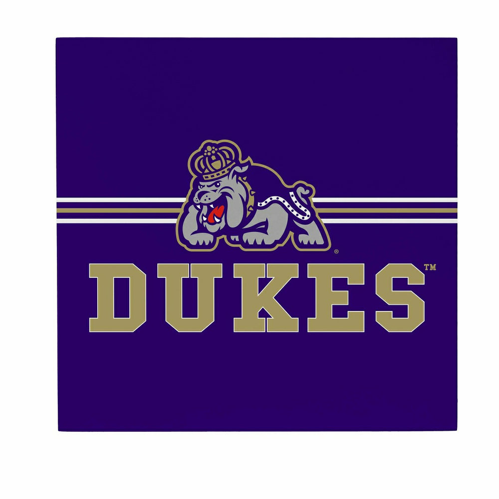 James Madison University Wood Wall Sign, 12x12