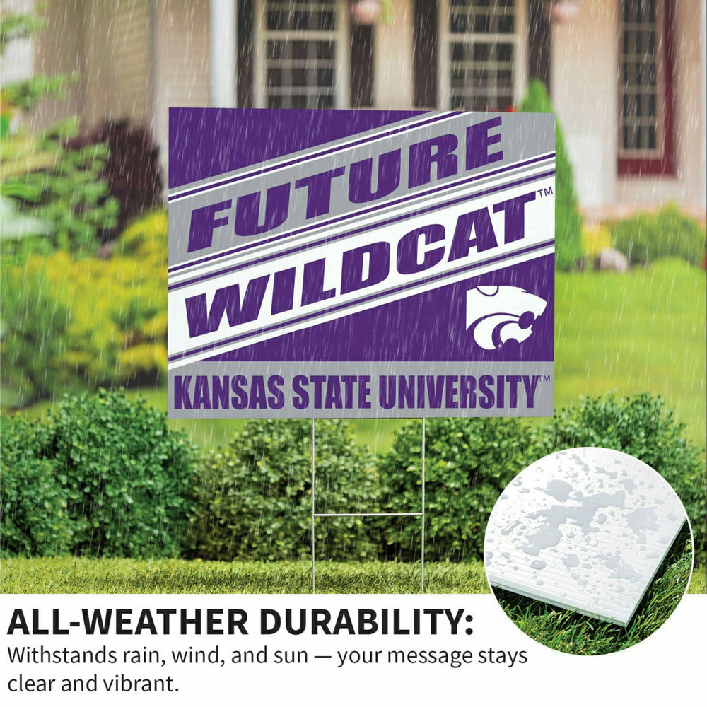 Kansas State University Coroplast Yard Sign, Future Student