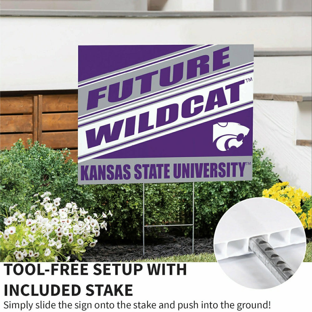 Kansas State University Coroplast Yard Sign, Future Student