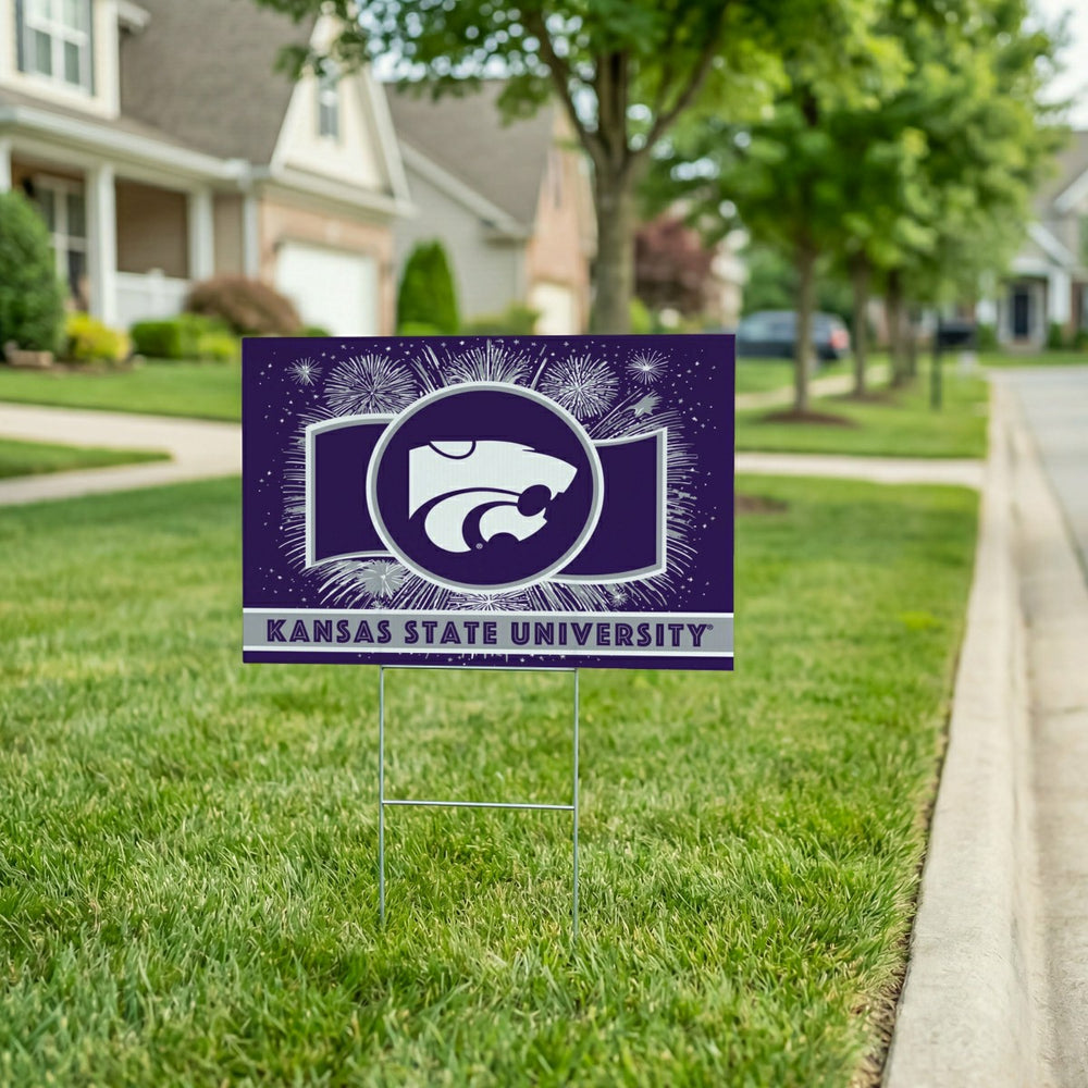 Kansas State University Yard Sign, Patriotic