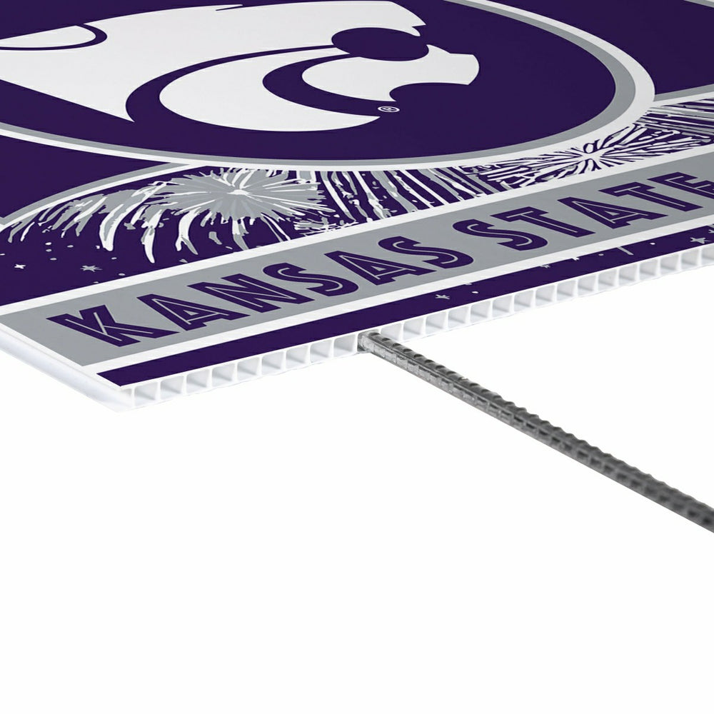 Kansas State University Yard Sign, Patriotic