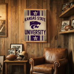 Kansas State University, Canvas Wall Tapestry, Medium, 36x24