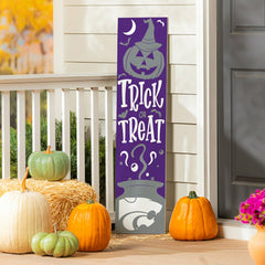 Kansas State University 47" Double Sided Leaner, Halloween