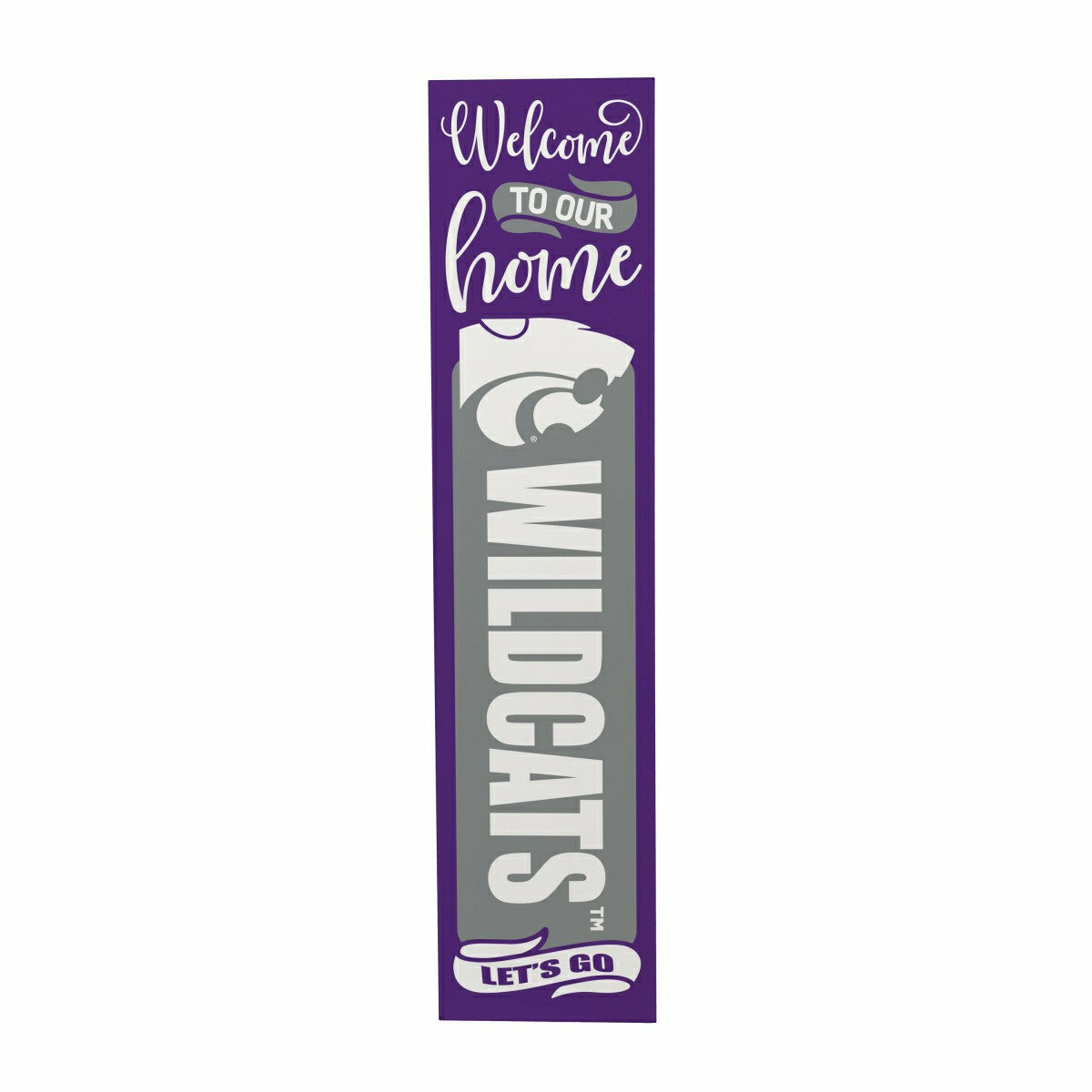 Kansas State University 47" Double Sided Leaner, Halloween