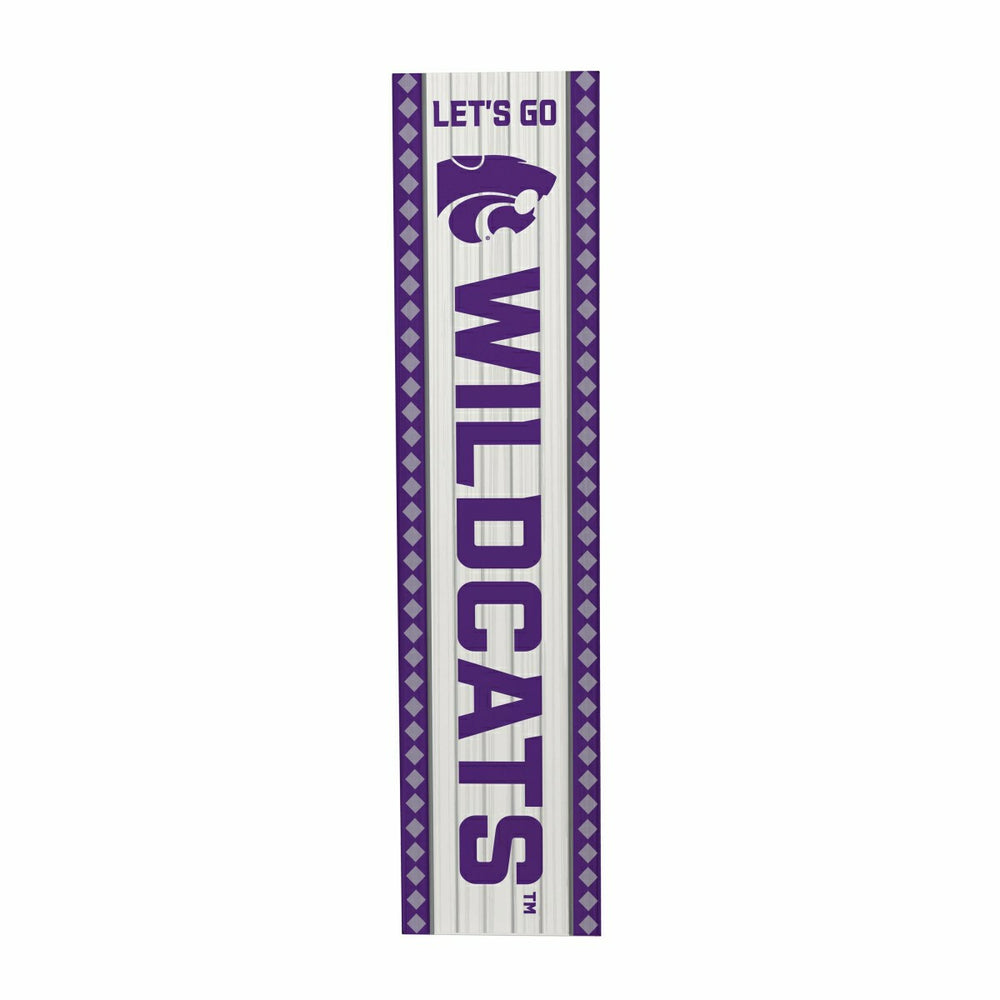 Kansas State University 47" Double Sided Leaner, Christmas