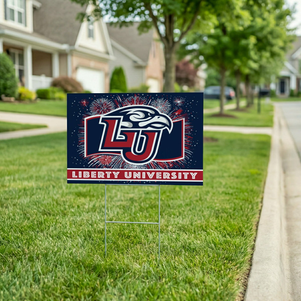 Liberty University Yard Sign, Patriotic