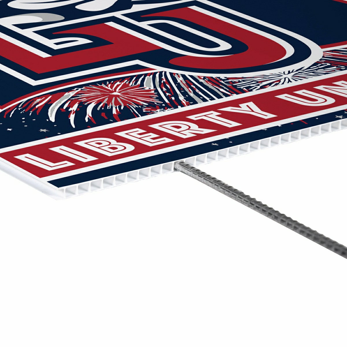 Liberty University Yard Sign, Patriotic