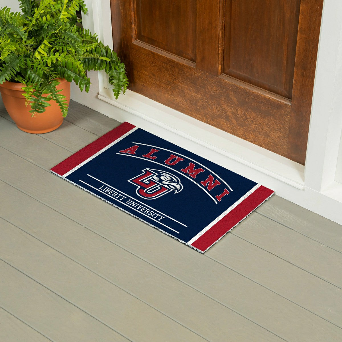Liberty University Alumni Mat, 28"x16"