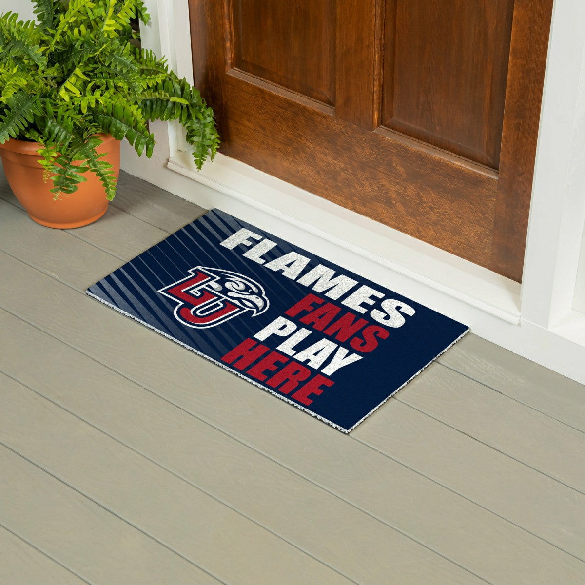 Liberty University Fan Mat, 28"x16"