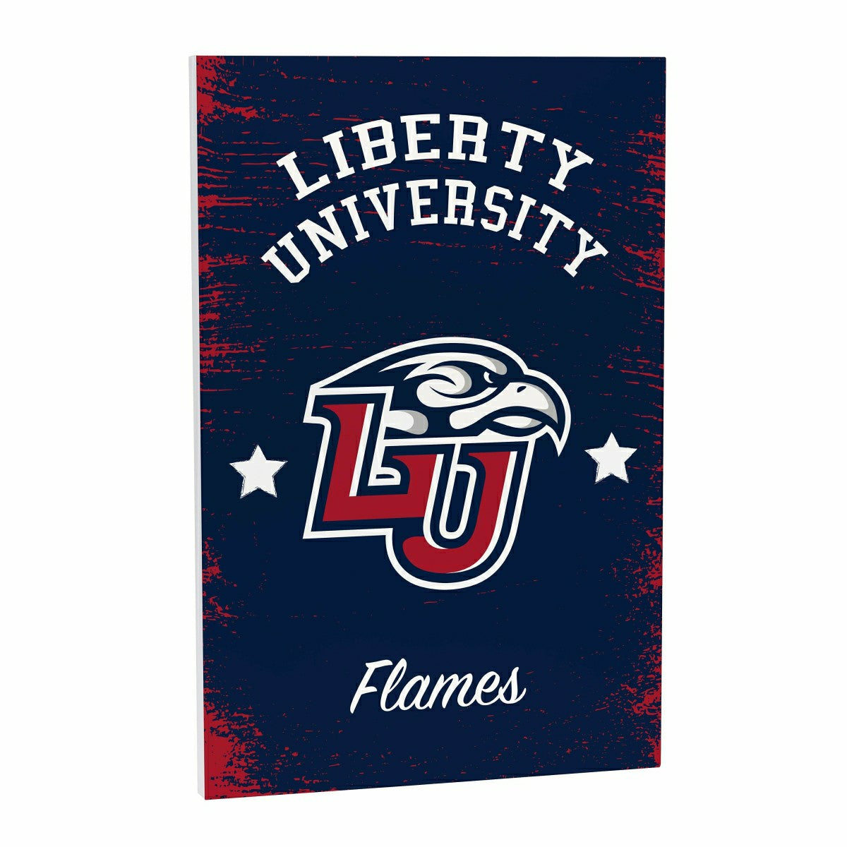 Liberty University Wood Wall Sign, 16x24