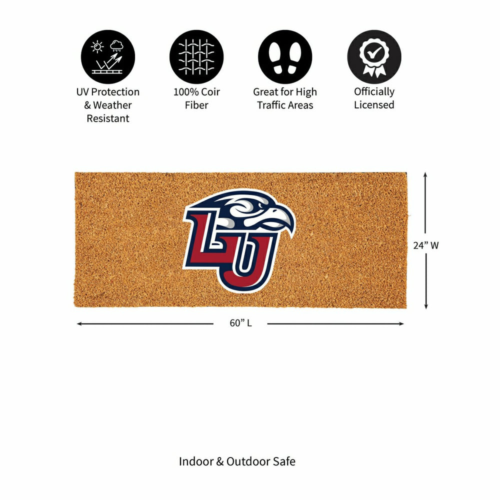 Liberty University Extra Large Full Color Coir Mat, 60"x24"