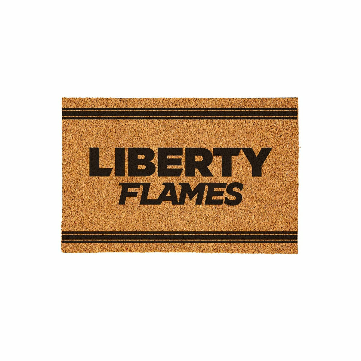 Liberty University Large One Color Coir Mat, 36"x24"
