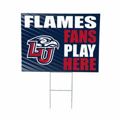 Liberty University Coroplast Yard Sign "Fans Play Here"