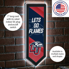LED Wall Decor, Pennant, Liberty University
