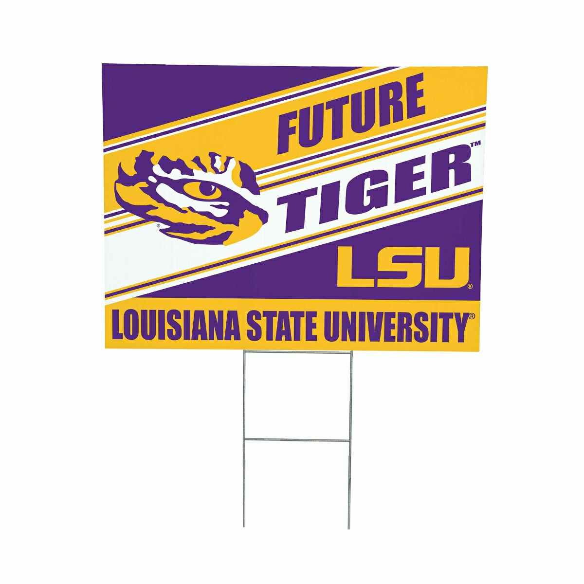 Louisiana State University Coroplast Yard Sign, Future Student