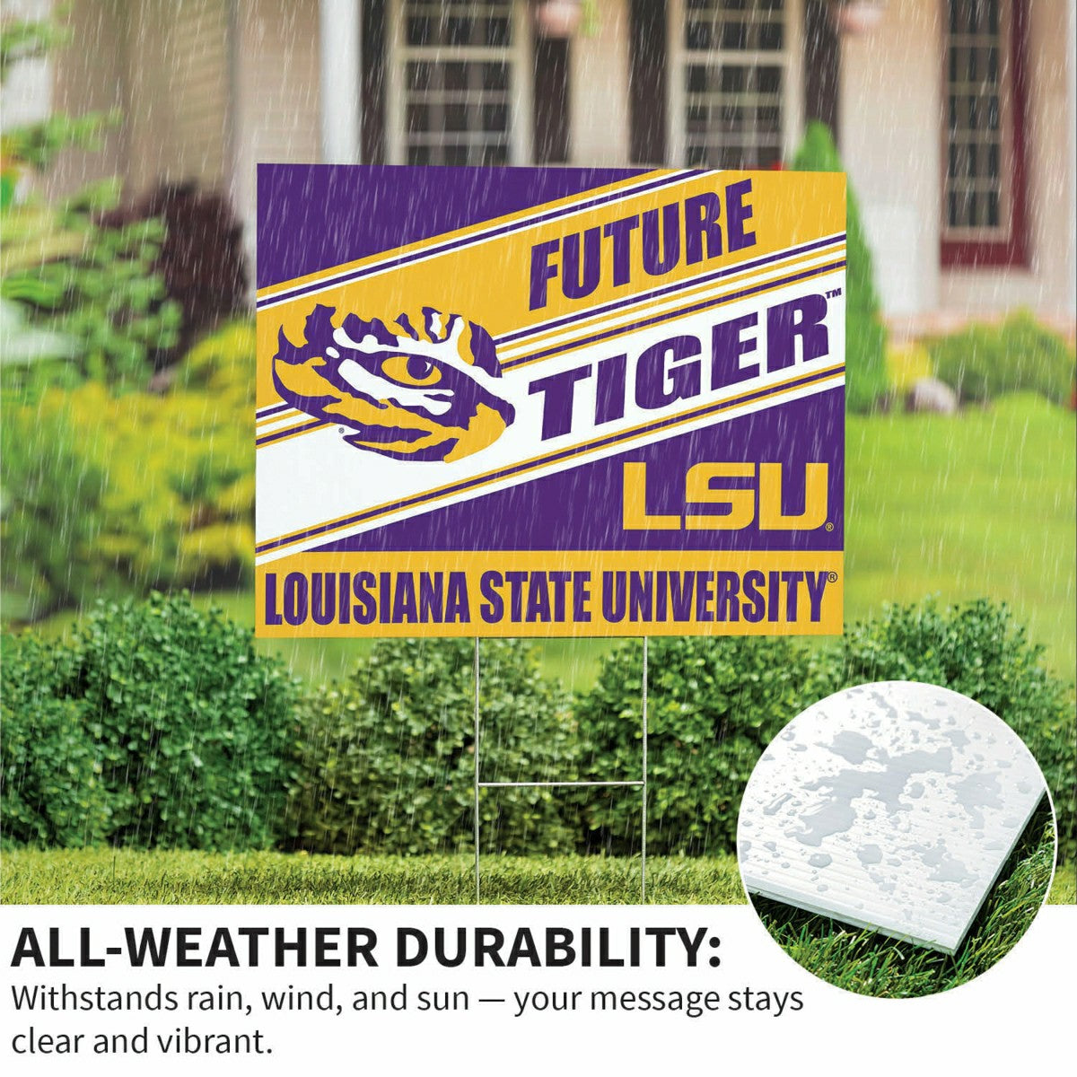 Louisiana State University Coroplast Yard Sign, Future Student