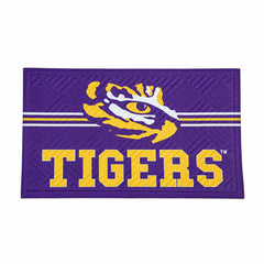 Embossed Mat, Cross Hatch, Louisiana State University