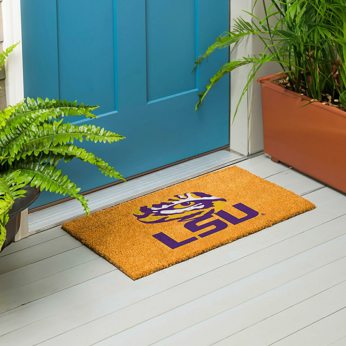 Coir Mat, 16"x28", Louisiana State University