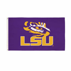 Louisiana State University Single Sided Estate Flag with 2 Grommets, 3