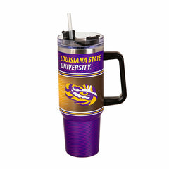 40oz Stainless Steel Canyon Cup w/ Straw, Louisiana State University