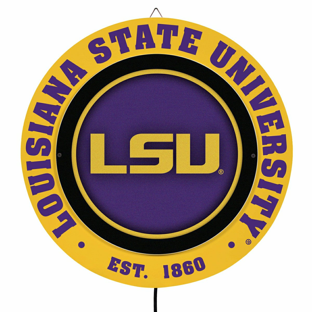 Louisiana State University, Metal Lite, Round