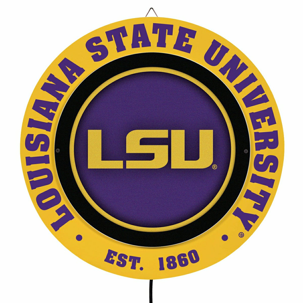 Louisiana State University, Metal Lite, Round