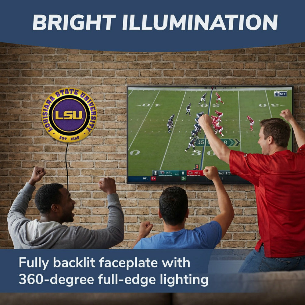 Louisiana State University, Metal Lite, Round