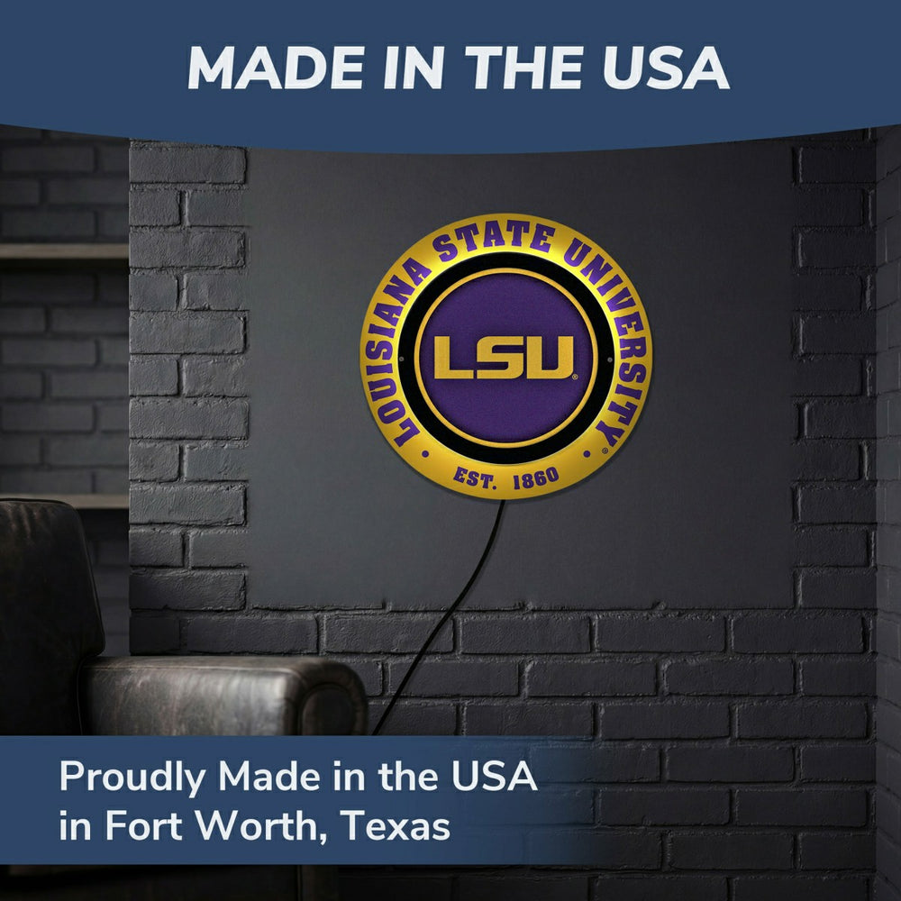 Louisiana State University, Metal Lite, Round