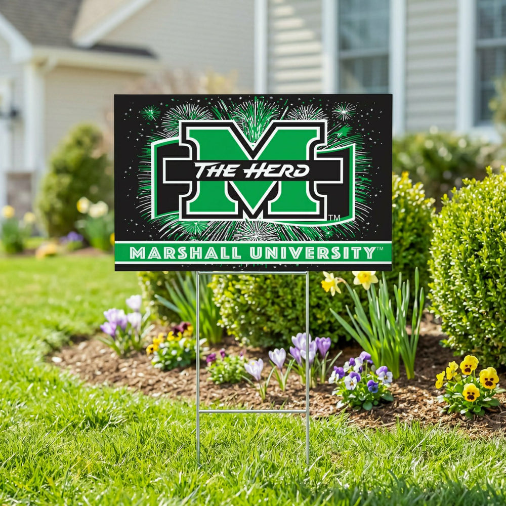 Marshall University Yard Sign, Patriotic