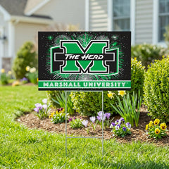 Marshall University Yard Sign, Patriotic