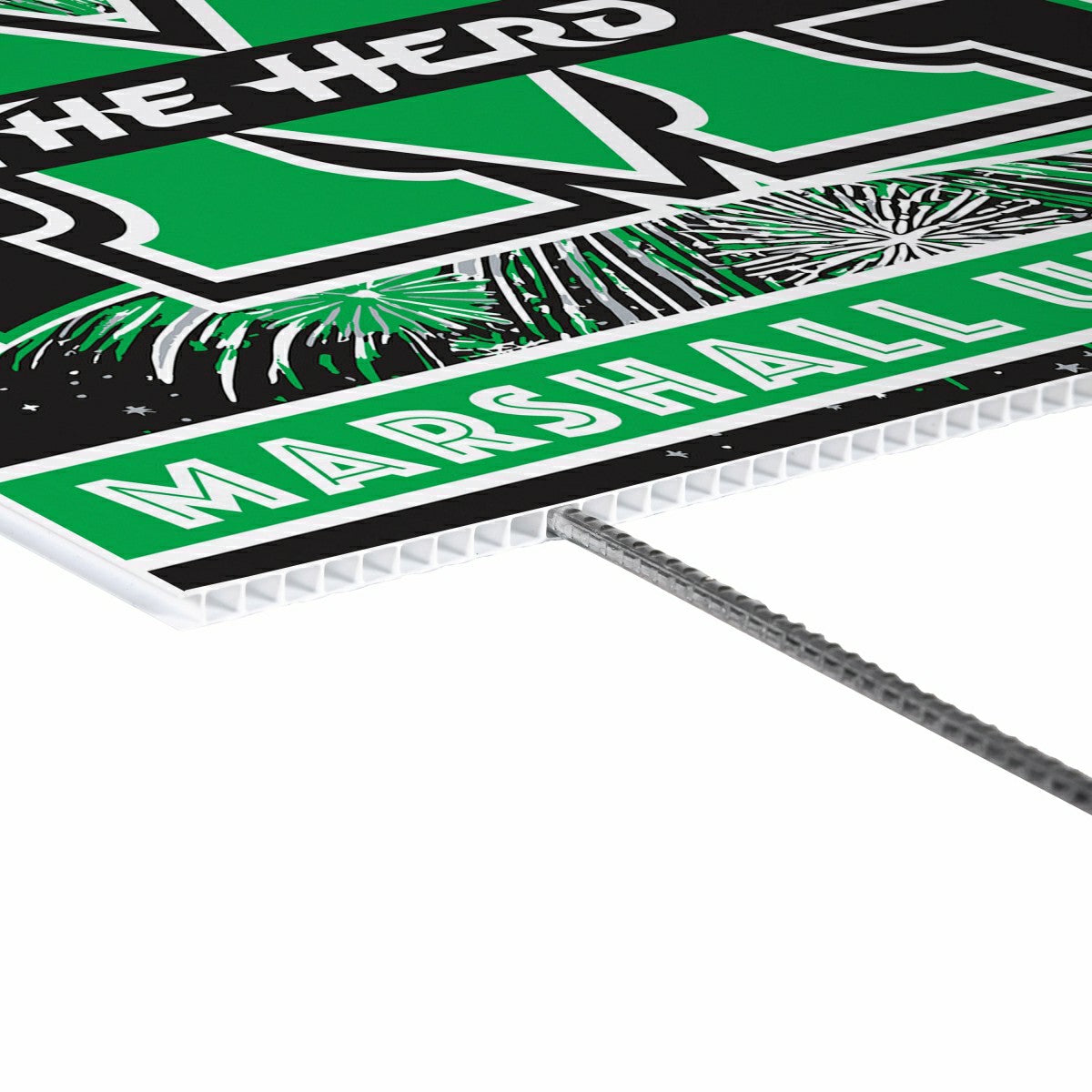 Marshall University Yard Sign, Patriotic