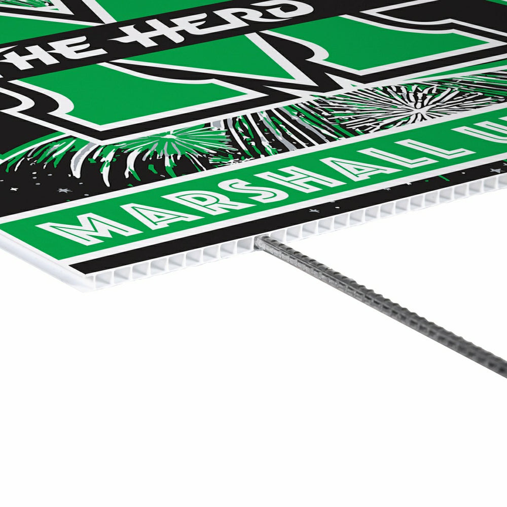 Marshall University Yard Sign, Patriotic