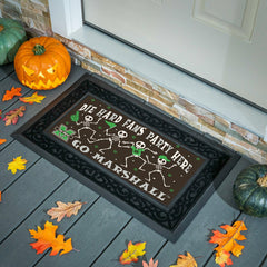 Marshall University Flocked Coir Halloween Sassafras Switch Mat, 22"x1