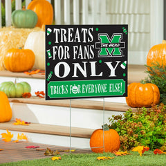 Marshall University Yard Sign, Halloween Treats for Fans